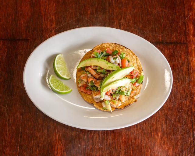 Tostada De Ceviche.