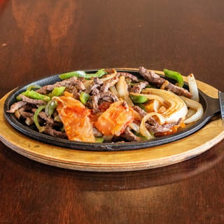 Steak or Grilled Chicken Fajitas